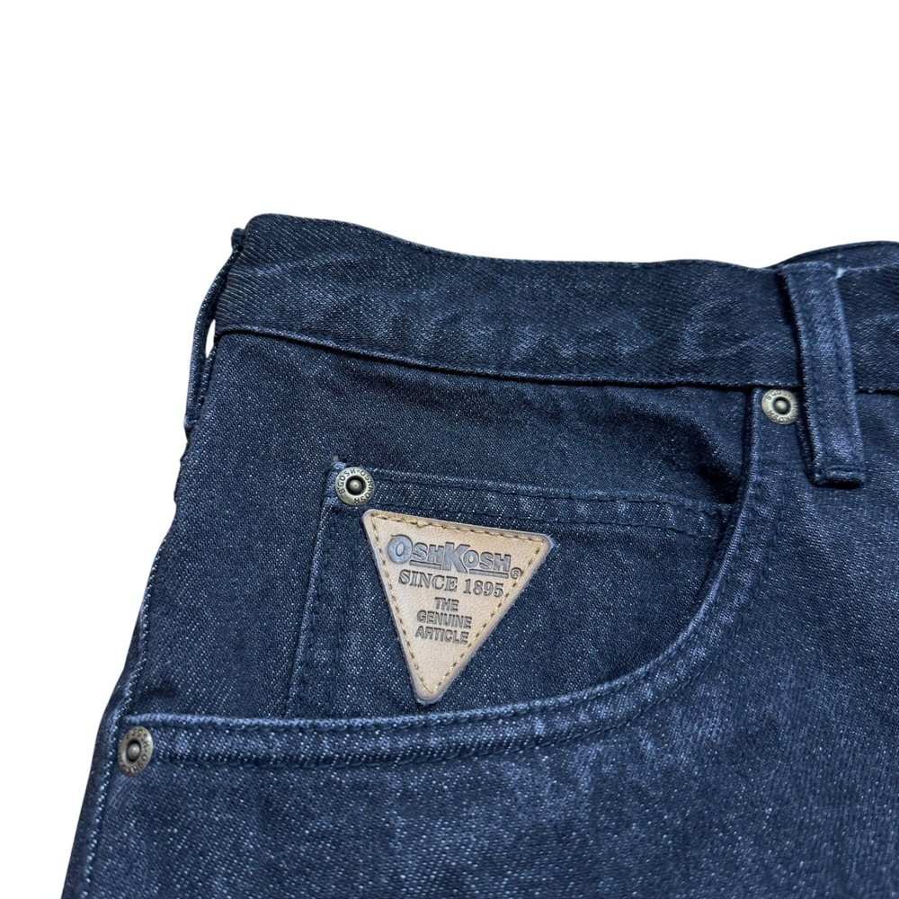 Lot of 2 OshKosh B'Gosh Mens Loose Fit Jeans Black Denim 40x34 NWT 466-1232 - Picture 5 of 8